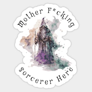 Motherfucking Sorcerer V2 Sticker